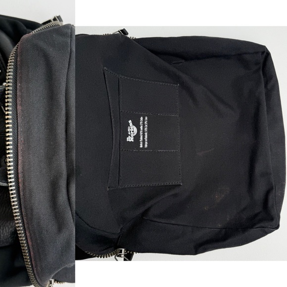 Dr. Martens Harness Backpack Black Leather Slouch Bag main image 6